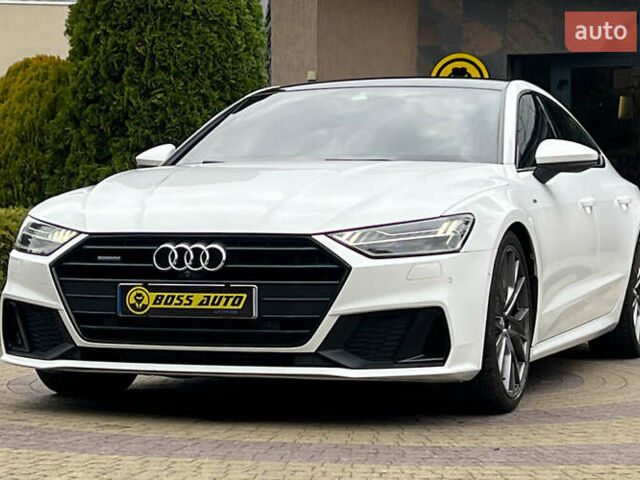 Ауди A7 Sportback 2018 в Львове на Automoto.ua Белый Ауди A7 Sportback, объемом двигателя 2.97 л и пробегом 196 тыс. км за 52900 $, фото 2 на Automoto.ua