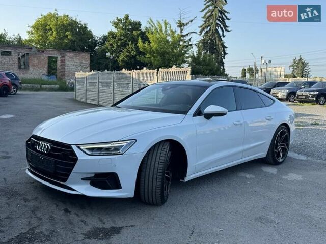 Белый Ауди A7 Sportback, объемом двигателя 3 л и пробегом 113 тыс. км за 48900 $, фото 101 на Automoto.ua