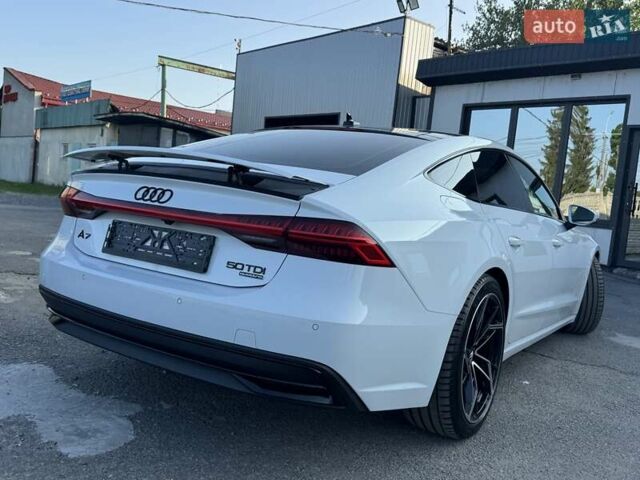 Белый Ауди A7 Sportback, объемом двигателя 3 л и пробегом 113 тыс. км за 48900 $, фото 109 на Automoto.ua