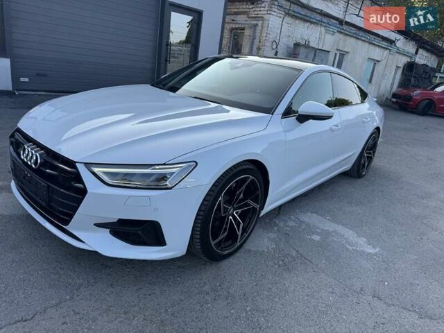 Белый Ауди A7 Sportback, объемом двигателя 3 л и пробегом 113 тыс. км за 48900 $, фото 56 на Automoto.ua