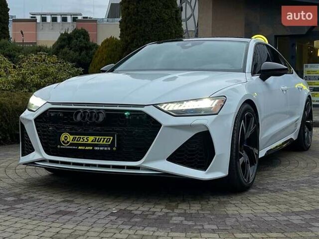 Белый Ауди A7 Sportback, объемом двигателя 3 л и пробегом 76 тыс. км за 49900 $, фото 2 на Automoto.ua
