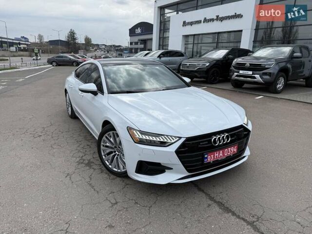 Белый Ауди A7 Sportback, объемом двигателя 3 л и пробегом 132 тыс. км за 42900 $, фото 2 на Automoto.ua