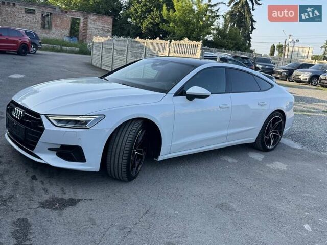 Белый Ауди A7 Sportback, объемом двигателя 3 л и пробегом 113 тыс. км за 48900 $, фото 100 на Automoto.ua
