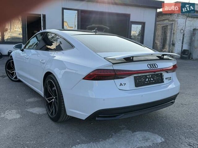 Белый Ауди A7 Sportback, объемом двигателя 3 л и пробегом 113 тыс. км за 48900 $, фото 114 на Automoto.ua