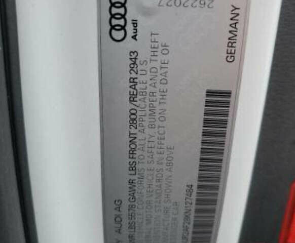 Белый Ауди A7 Sportback, объемом двигателя 0 л и пробегом 133 тыс. км за 26000 $, фото 10 на Automoto.ua