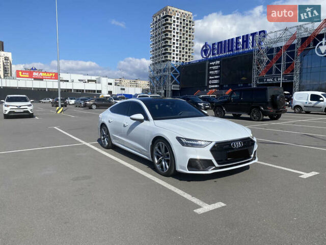 Білий Ауді A7 Sportback, об'ємом двигуна 3 л та пробігом 55 тис. км за 58100 $, фото 14 на Automoto.ua