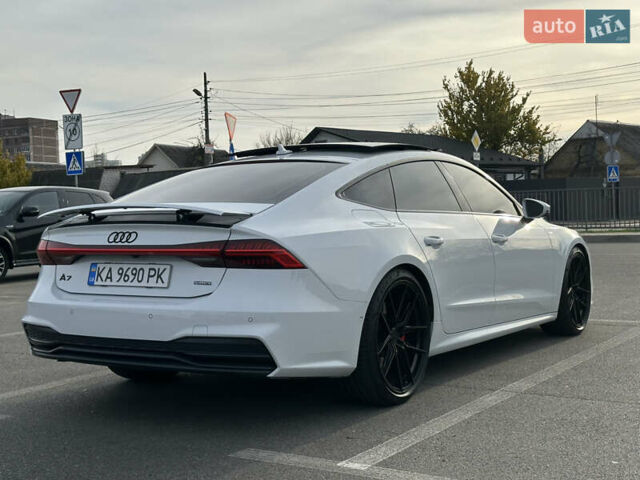 Білий Ауді A7 Sportback, об'ємом двигуна 3 л та пробігом 57 тис. км за 54500 $, фото 11 на Automoto.ua