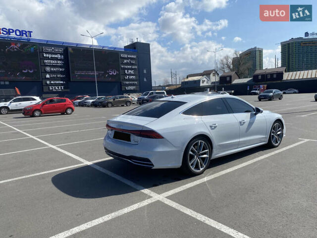 Білий Ауді A7 Sportback, об'ємом двигуна 3 л та пробігом 55 тис. км за 58100 $, фото 16 на Automoto.ua
