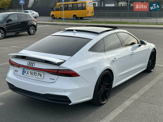 Білий Ауді A7 Sportback, об'ємом двигуна 3 л та пробігом 57 тис. км за 54500 $, фото 12 на Automoto.ua