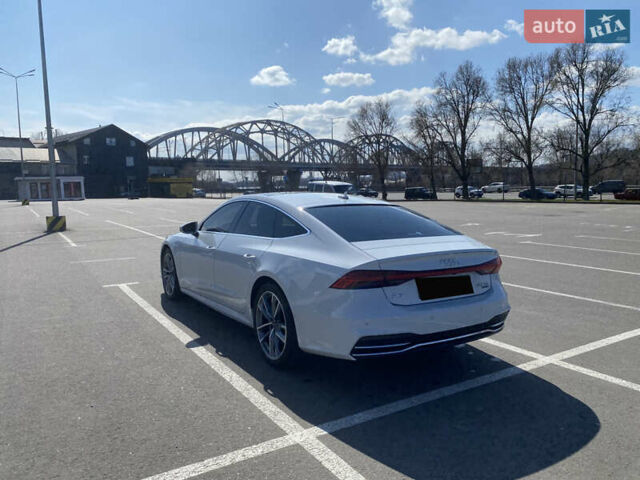 Білий Ауді A7 Sportback, об'ємом двигуна 3 л та пробігом 55 тис. км за 58100 $, фото 18 на Automoto.ua