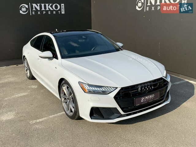 Білий Ауді A7 Sportback, об'ємом двигуна 2 л та пробігом 70 тис. км за 48900 $, фото 12 на Automoto.ua
