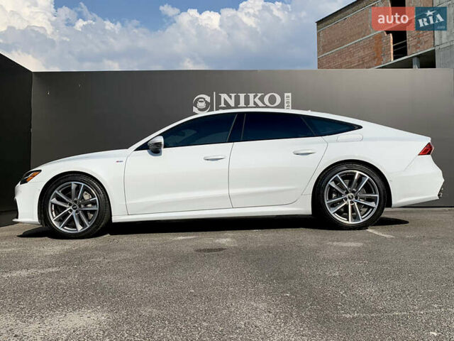 Білий Ауді A7 Sportback, об'ємом двигуна 2 л та пробігом 70 тис. км за 48900 $, фото 4 на Automoto.ua