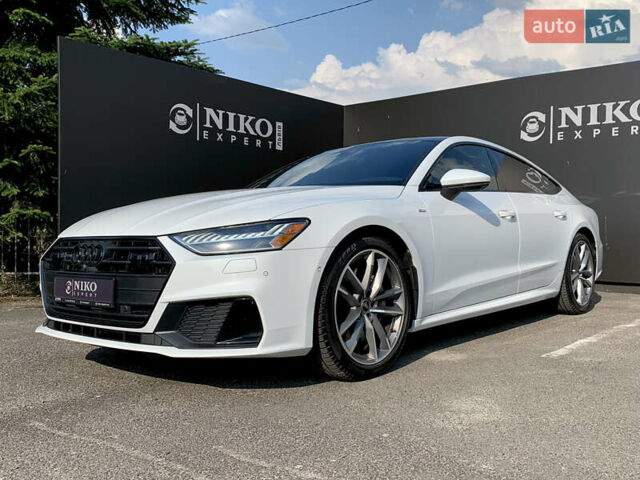 Білий Ауді A7 Sportback, об'ємом двигуна 2 л та пробігом 70 тис. км за 48900 $, фото 1 на Automoto.ua