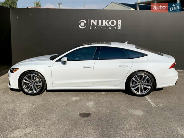 Білий Ауді A7 Sportback, об'ємом двигуна 2 л та пробігом 70 тис. км за 48900 $, фото 3 на Automoto.ua