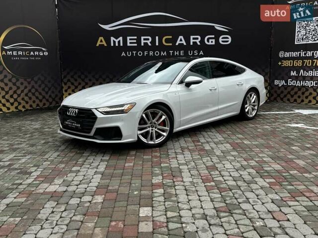 Білий Ауді A7 Sportback, об'ємом двигуна 3 л та пробігом 40 тис. км за 59999 $, фото 3 на Automoto.ua