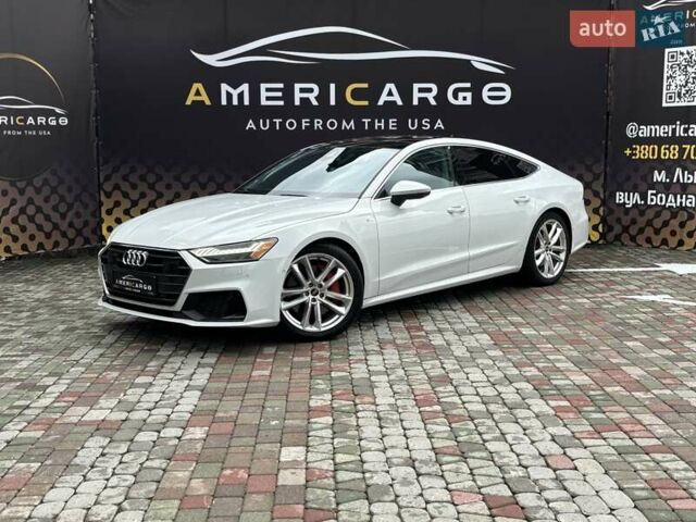 Білий Ауді A7 Sportback, об'ємом двигуна 3 л та пробігом 40 тис. км за 59999 $, фото 5 на Automoto.ua