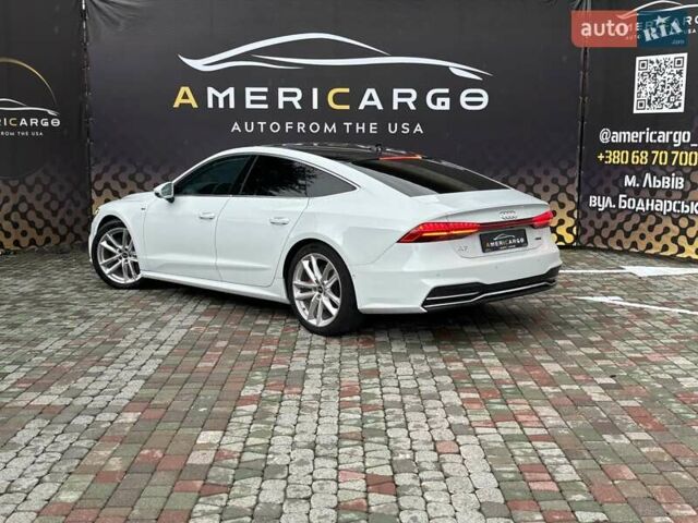 Білий Ауді A7 Sportback, об'ємом двигуна 3 л та пробігом 40 тис. км за 59999 $, фото 6 на Automoto.ua