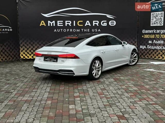 Білий Ауді A7 Sportback, об'ємом двигуна 3 л та пробігом 40 тис. км за 59999 $, фото 9 на Automoto.ua