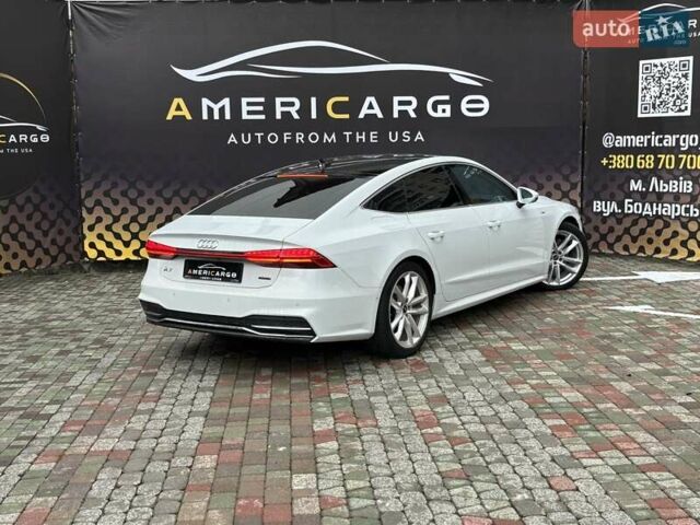 Білий Ауді A7 Sportback, об'ємом двигуна 3 л та пробігом 40 тис. км за 59999 $, фото 11 на Automoto.ua