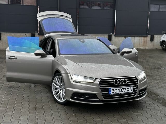 Бежевый Ауди A7 Sportback, объемом двигателя 3 л и пробегом 149 тыс. км за 27777 $, фото 1 на Automoto.ua