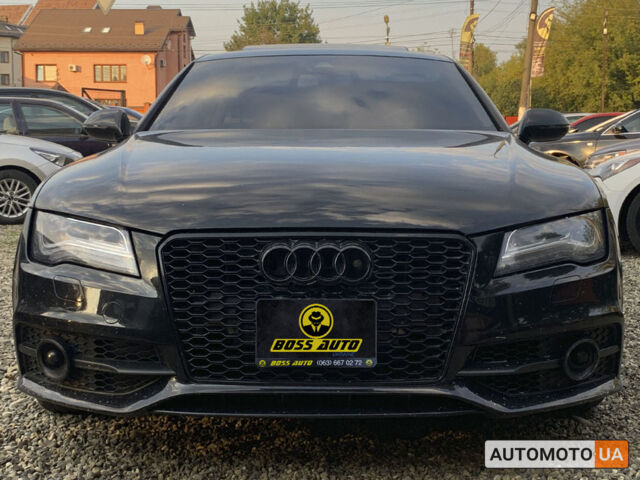 Черный Ауди A7 Sportback, объемом двигателя 3 л и пробегом 204 тыс. км за 17999 $, фото 1 на Automoto.ua