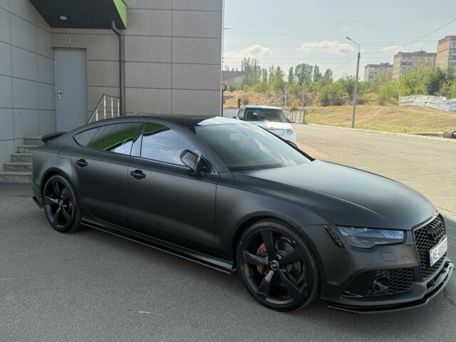 Черный Ауди A7 Sportback, объемом двигателя 3 л и пробегом 202 тыс. км за 19000 $, фото 6 на Automoto.ua