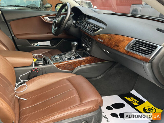 Черный Ауди A7 Sportback, объемом двигателя 3 л и пробегом 204 тыс. км за 17999 $, фото 12 на Automoto.ua