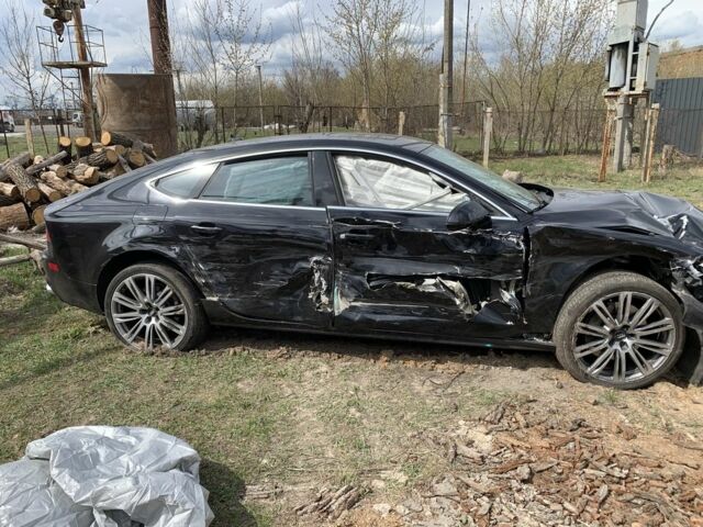 Черный Ауди A7 Sportback, объемом двигателя 3 л и пробегом 176 тыс. км за 8500 $, фото 2 на Automoto.ua