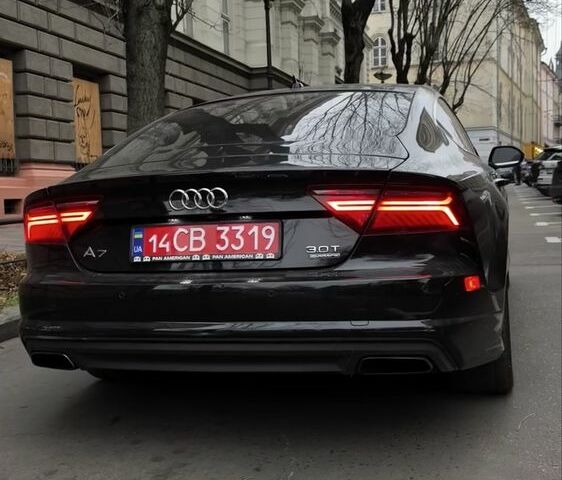 Чорний Ауді A7 Sportback, об'ємом двигуна 3 л та пробігом 181 тис. км за 16500 $, фото 3 на Automoto.ua