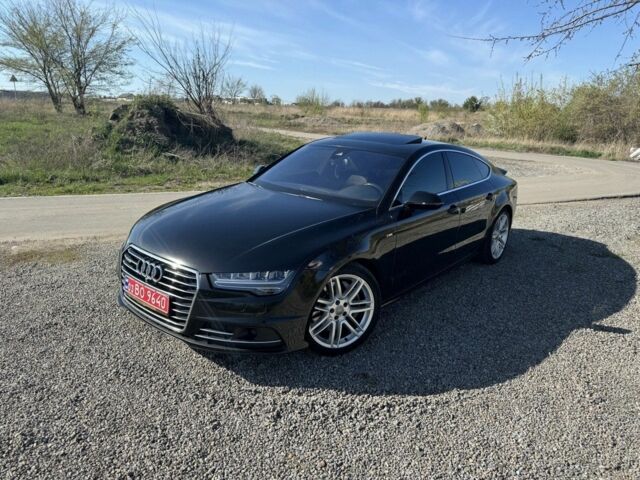 Черный Ауди A7 Sportback, объемом двигателя 3 л и пробегом 255 тыс. км за 32000 $, фото 1 на Automoto.ua