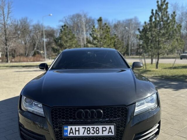 Черный Ауди A7 Sportback, объемом двигателя 3 л и пробегом 170 тыс. км за 18900 $, фото 4 на Automoto.ua