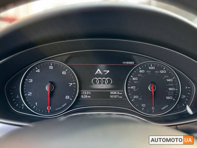 Черный Ауди A7 Sportback, объемом двигателя 3 л и пробегом 161 тыс. км за 17600 $, фото 8 на Automoto.ua
