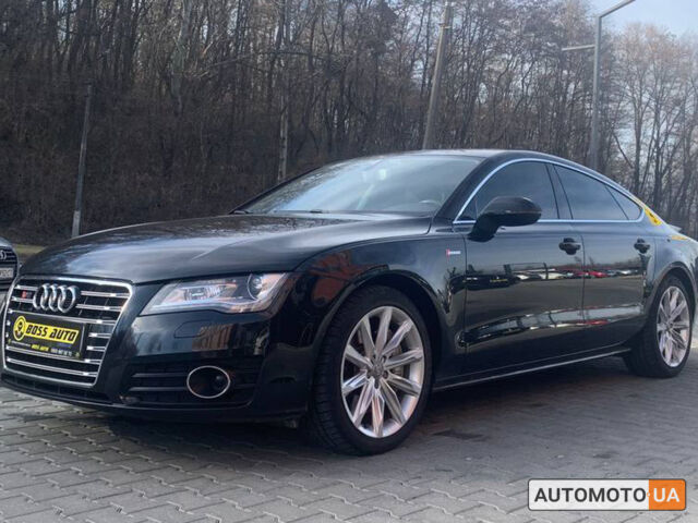 Черный Ауди A7 Sportback, объемом двигателя 3 л и пробегом 161 тыс. км за 17600 $, фото 2 на Automoto.ua