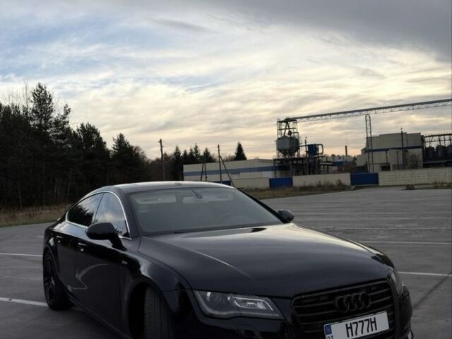 Чорний Ауді A7 Sportback, об'ємом двигуна 3 л та пробігом 215 тис. км за 12500 $, фото 15 на Automoto.ua