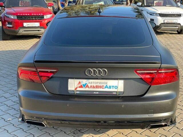 Чорний Ауді A7 Sportback, об'ємом двигуна 3 л та пробігом 210 тис. км за 18999 $, фото 5 на Automoto.ua