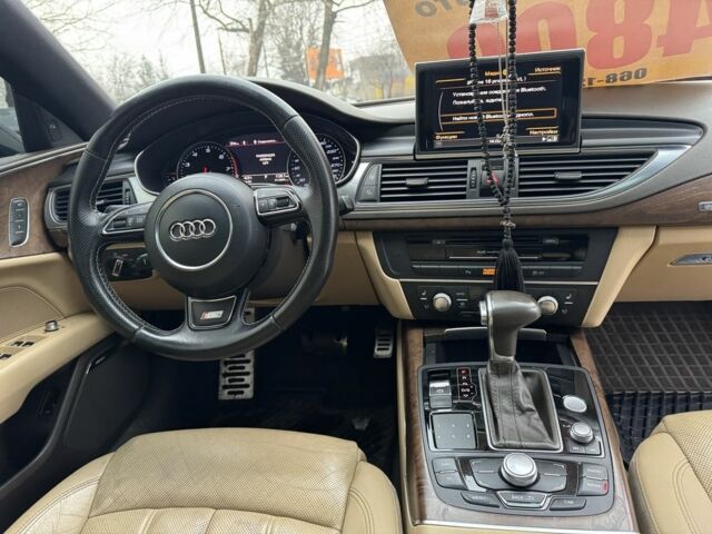 Чорний Ауді A7 Sportback, об'ємом двигуна 3 л та пробігом 211 тис. км за 18350 $, фото 14 на Automoto.ua