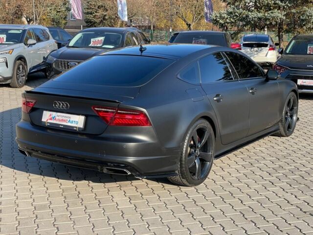 Чорний Ауді A7 Sportback, об'ємом двигуна 3 л та пробігом 210 тис. км за 18999 $, фото 6 на Automoto.ua