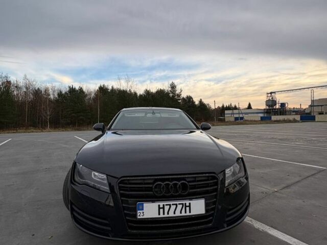 Чорний Ауді A7 Sportback, об'ємом двигуна 3 л та пробігом 215 тис. км за 12500 $, фото 3 на Automoto.ua