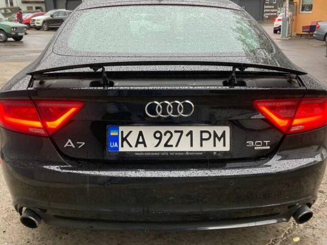 Черный Ауди A7 Sportback, объемом двигателя 3 л и пробегом 200 тыс. км за 11700 $, фото 3 на Automoto.ua