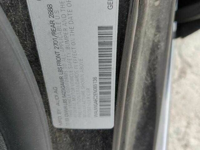 Чорний Ауді A7 Sportback, об'ємом двигуна 0 л та пробігом 96 тис. км за 2700 $, фото 12 на Automoto.ua