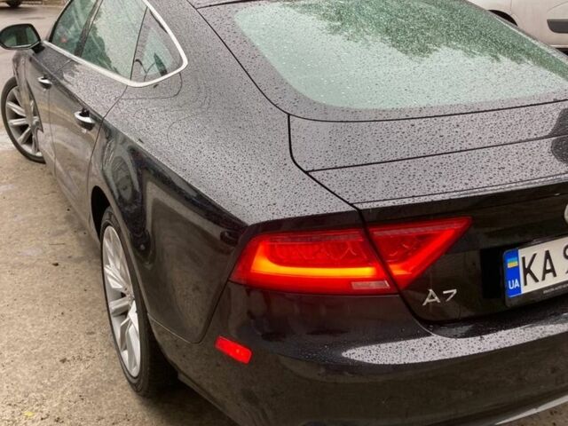 Черный Ауди A7 Sportback, объемом двигателя 3 л и пробегом 200 тыс. км за 11700 $, фото 2 на Automoto.ua