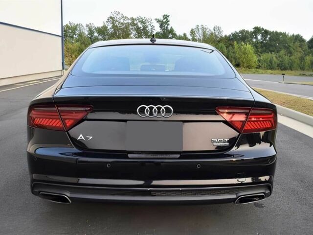 Черный Ауди A7 Sportback, объемом двигателя 3 л и пробегом 56 тыс. км за 7000 $, фото 4 на Automoto.ua