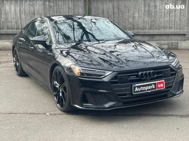 Черный Ауди A7 Sportback, объемом двигателя 3 л и пробегом 105 тыс. км за 65990 $, фото 2 на Automoto.ua