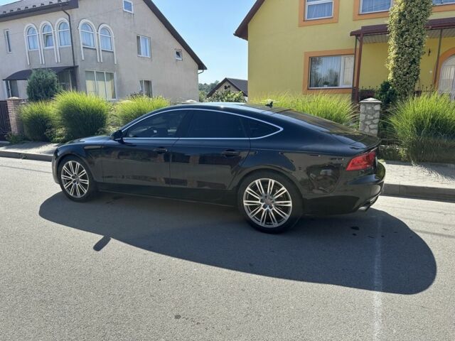 Черный Ауди A7 Sportback, объемом двигателя 3 л и пробегом 145 тыс. км за 19000 $, фото 5 на Automoto.ua