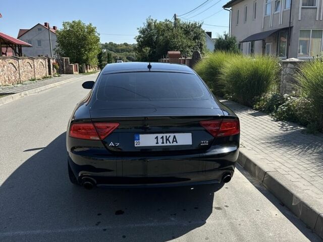 Черный Ауди A7 Sportback, объемом двигателя 3 л и пробегом 145 тыс. км за 19000 $, фото 4 на Automoto.ua