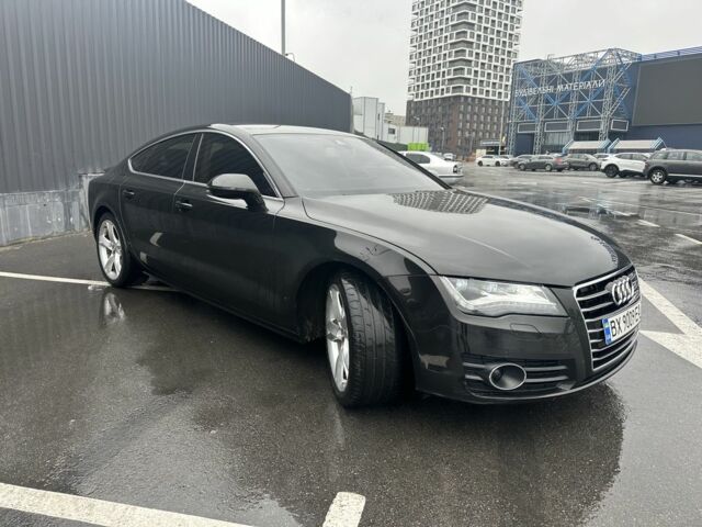 Черный Ауди A7 Sportback, объемом двигателя 3 л и пробегом 198 тыс. км за 14300 $, фото 2 на Automoto.ua