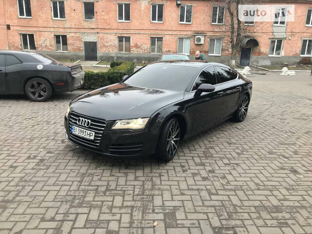 Черный Ауди A7 Sportback, объемом двигателя 3 л и пробегом 163 тыс. км за 15900 $, фото 2 на Automoto.ua