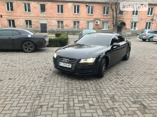 Черный Ауди A7 Sportback, объемом двигателя 3 л и пробегом 163 тыс. км за 15900 $, фото 1 на Automoto.ua