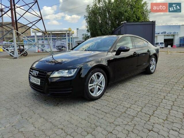 Черный Ауди A7 Sportback, объемом двигателя 2.77 л и пробегом 147 тыс. км за 16000 $, фото 6 на Automoto.ua