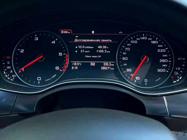 Черный Ауди A7 Sportback, объемом двигателя 3 л и пробегом 290 тыс. км за 20999 $, фото 9 на Automoto.ua